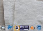 High Silica Fiberglass Needle Mat 25mm 1200℃ White Fire Door Insulation Blanket