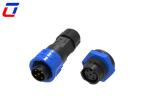 M16 5 Pin Waterproof Circular Connector Female To Male 300V Push Lock