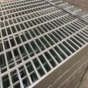 China Premium Hot Rolled Q235jr Steel Grating For Heavy Duty Applications factory