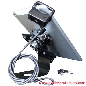 China COMER anti theft lock tablet security wire locking mount for table display for mobile phone accessories stores factory