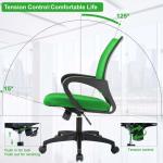 ALINUNU Navy Green Mesh Computer Chair The Ideal Choice for Executive and Home