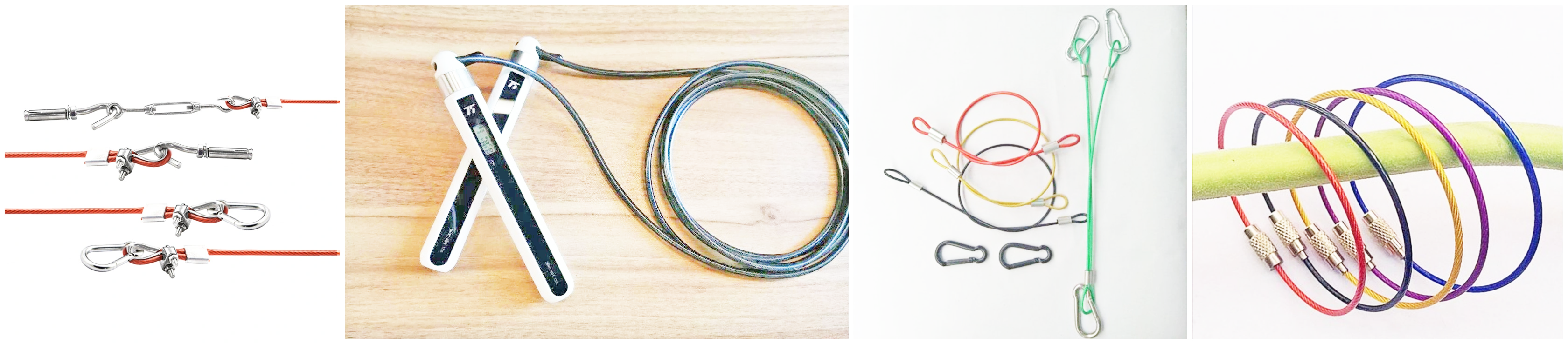 UV Resistant PVC Coated Galvanized Steel Wire Rope Tolerance ±1% and Different Color Choices for Durable Performance