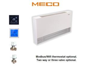 China Two Pipe Ultra Thin Floor Mounted Fan Coil Units 4.8kw Heating Capacity 130cm Length factory