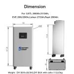 EU Best Seller 48V 51.2V 280ah/300ah/320ah Battery Boxes Built Bms DDP Shipping