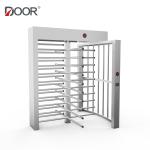 304 Stainless Steel Full Height Turnstile Pedestrian Revolving Gate Access