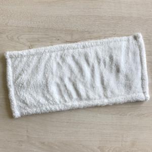 China 100% polyester absorb water flat mop house keeping wet mop Chinese suppiler with scrape factory