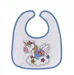 DIY Custom Blank Sublimation Polyester Cotton Baby Bibs