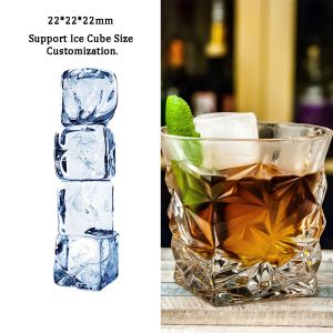 760*850*1100mm 320kg Daily LZ-700 Ice Cube Maker for Drinks Electric Current 8