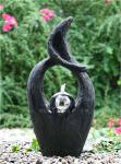 43" Modern Garden Fountains , Decorative Indoor Fountains With Crystal Ball