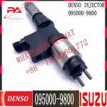 common rail injector 095000-9800 for ISUZU truck diesel pump injector 0950009800