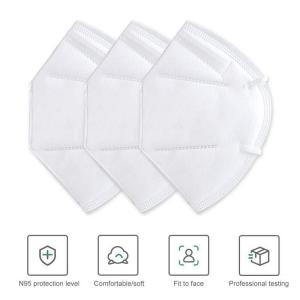 China Adult Kn95 Face Mask Anti Fog Haze Dustproof Non Woven Fabrics Safety factory