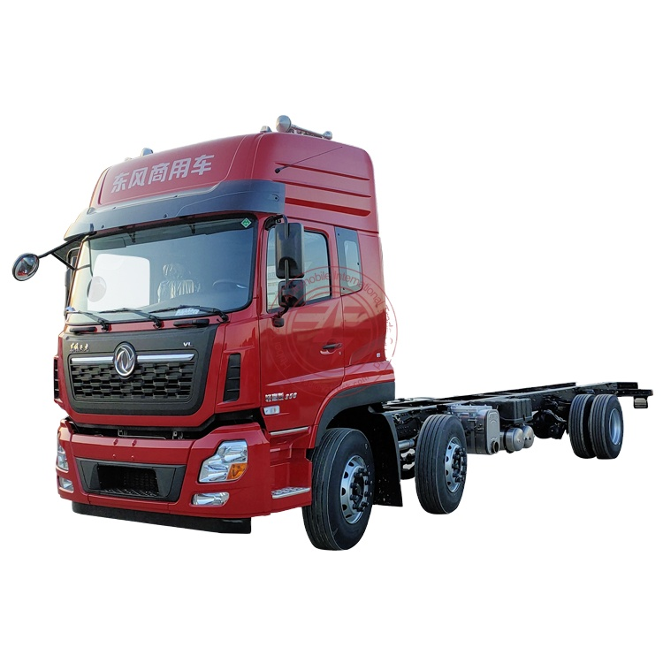 Dongfeng 6x2 350HP Yuchai Engine Manual Transmission Euro 5 Logistics Transportation Cargo Truck Chassis