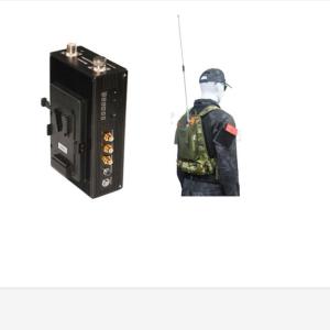 China Body Worn Manpack COFDM Wireless Video Transmitter 20W For Military / Armed Force factory