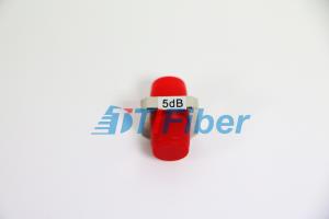 China 5DB FC PC Fiber Optic Attenuator Single Mode , Simplex Fixed Optical Attenuator factory