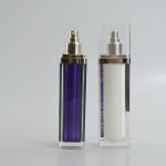 150ml Square Acrylic Bottle Pump Lotion Bottle Color Customization for Your