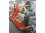 Manual Hydraulic Warp Beam Trolley Empty Upper And Bottom Beams Carried Together