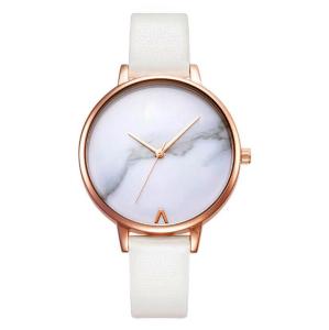 China Marble Face Women Fashion Watch Japan Movement Alloy Quartz Watch factory