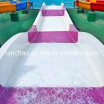Kids Water Park Playground Fiberglass Water Slide With Tube Hot DIP Galvanizing