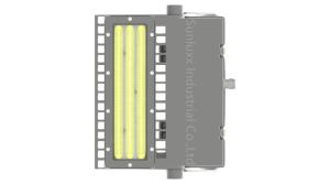 China Waterproof 140LM/W LED Sports Ground Floodlights NICHIA 3030 LED Chips Type factory