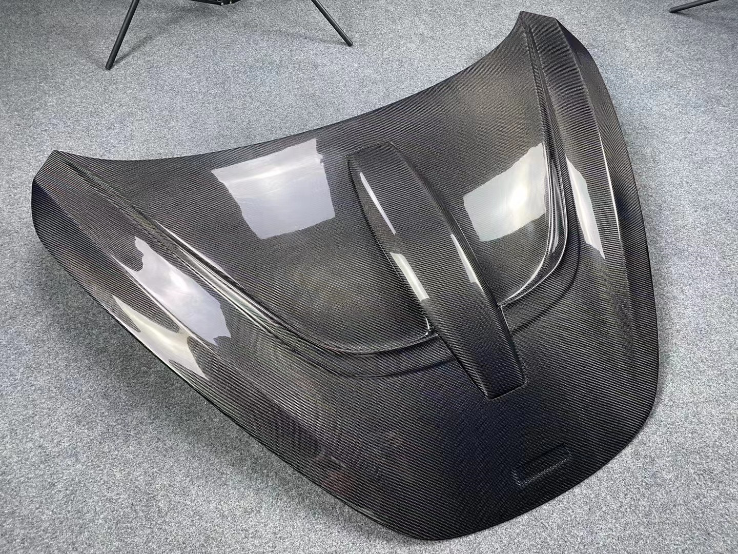 For McLaren 720s Carbon Fiber Hood 720s Upgraded NOVI Style Carbon Fiber Hood Body Kit