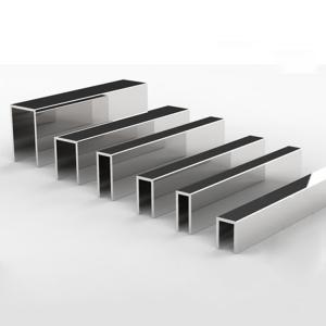 China 316L Stainless Steel U Edging Mirror Polished U Channel 0.3mm 2mm factory