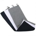 Skin Friendly Custom Logo Waffle Golf Towel With OPP Bag