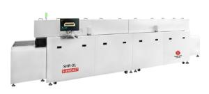 China Tunnel Drying Oven 3P5L Board Supporting Chain Conveyorized Oven factory