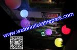 RGB LED Inflatable Decoration Glow Balloon , LED Inflatable Balloon