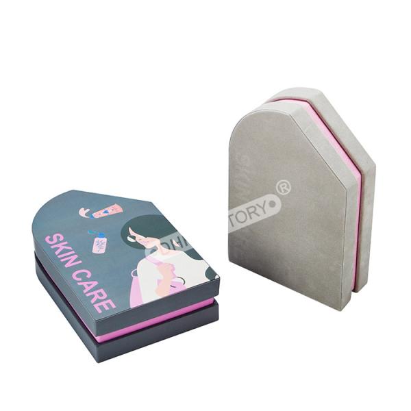 Two Piece Rigid Box Packaging For Luxury Cosmetic Skincare Beauty Gifts