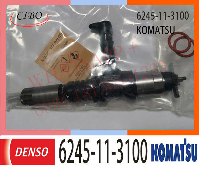 6245-11-3100 Common Rail Fuel Injector PC1250-8 6D170 095000-6280 095000-6290