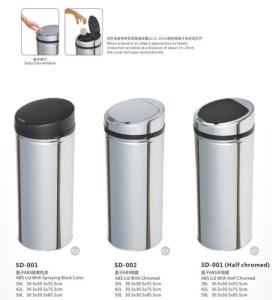 China Household Waterproof Kitchen Trash Can 24L Induction Sensor Trash Can factory