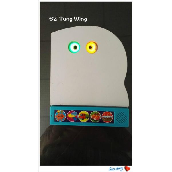 Baby Music Book Sound Recording Module ABS Material With 2 LED