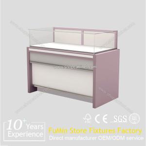China Marvelous retail store design high end jewelry display showcase factory