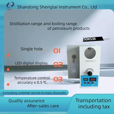 China Single Hole Distillation Tester Oil Distillation Apparatus Petroleum SD6536 factory