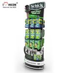 Straight Safety Razor Display Stand Shop Flooring Display Rack