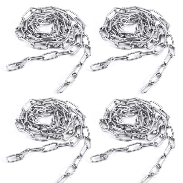 Industrial-Grade Steel Link Chain for Heavy-Duty Material Handling Lifting and