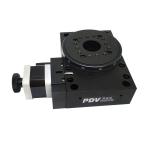 100mm Electric Motorized Rotation Stage Worm Gear Durable