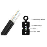 Plywood Drum FTTH Drop Fiber Optic Cable Singlemode KFRP Strength Member