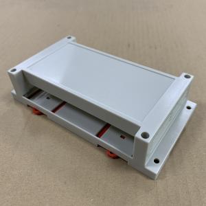 China 175*90*40MM Din Rail Plastic Housing Enclosure In Grey And Black Color factory
