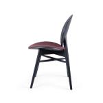 Multifunctional Nordic Light Luxury Wood Dining Chair for Home Cafe Hotel