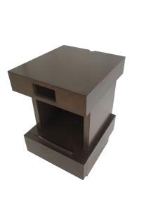 China Wood veneer 1-drawer night stand with power outlet,bedside table,hotel bedroom furniture,hospitality casegoods factory