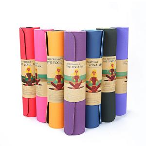 China Antistatic 183CM Workout Yoga Mat Natural Pilates Large Outdoor factory