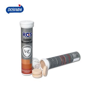 Electrolyte Effervescent Customizable Tablets With Vitamin C