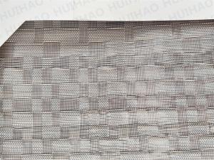 China Glass Interlayer Anti Alkali Woven Metal Fabric 2.5m Width on sale