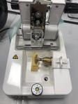 Shiny Silver Lens Grooving Machine , Auto Lens Groover 0.65mm Groove Width