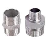 Equal 304316 Stainless Steel Hydraulic Male Thread Fitting Hexagon Pipe Nipple