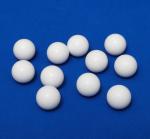Industrial White PEEK Machined Parts Peek Valve Seat Abrasion Resistance