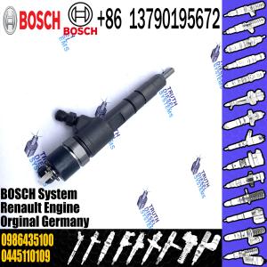 China 0986435100 Diesel Engine Injector 8200100696 0445110109 factory