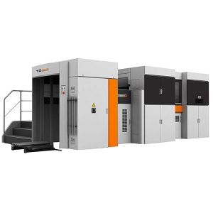 PLC Paper Cardboard Foil Stamping Die Cutting Machine 7500s/H