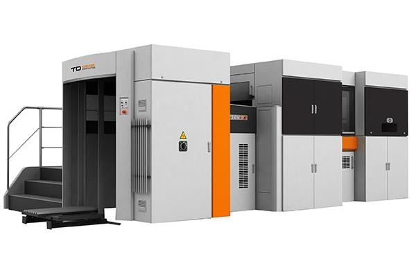 PLC Paper Cardboard Foil Stamping Die Cutting Machine 7500s/H